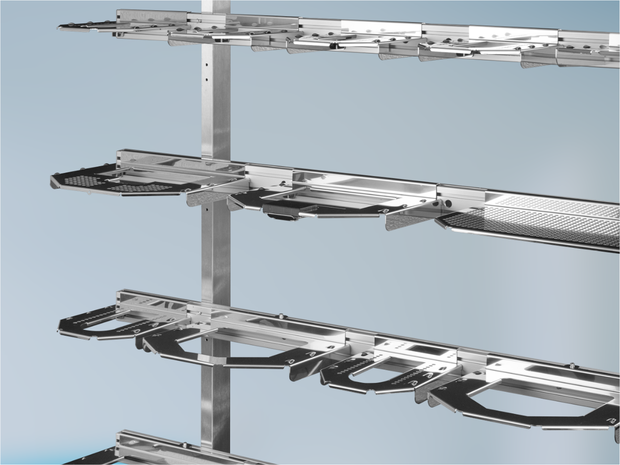 Foup Storage Rack System Rack | Wafer & FOUP Storage System | Projects | VIWA